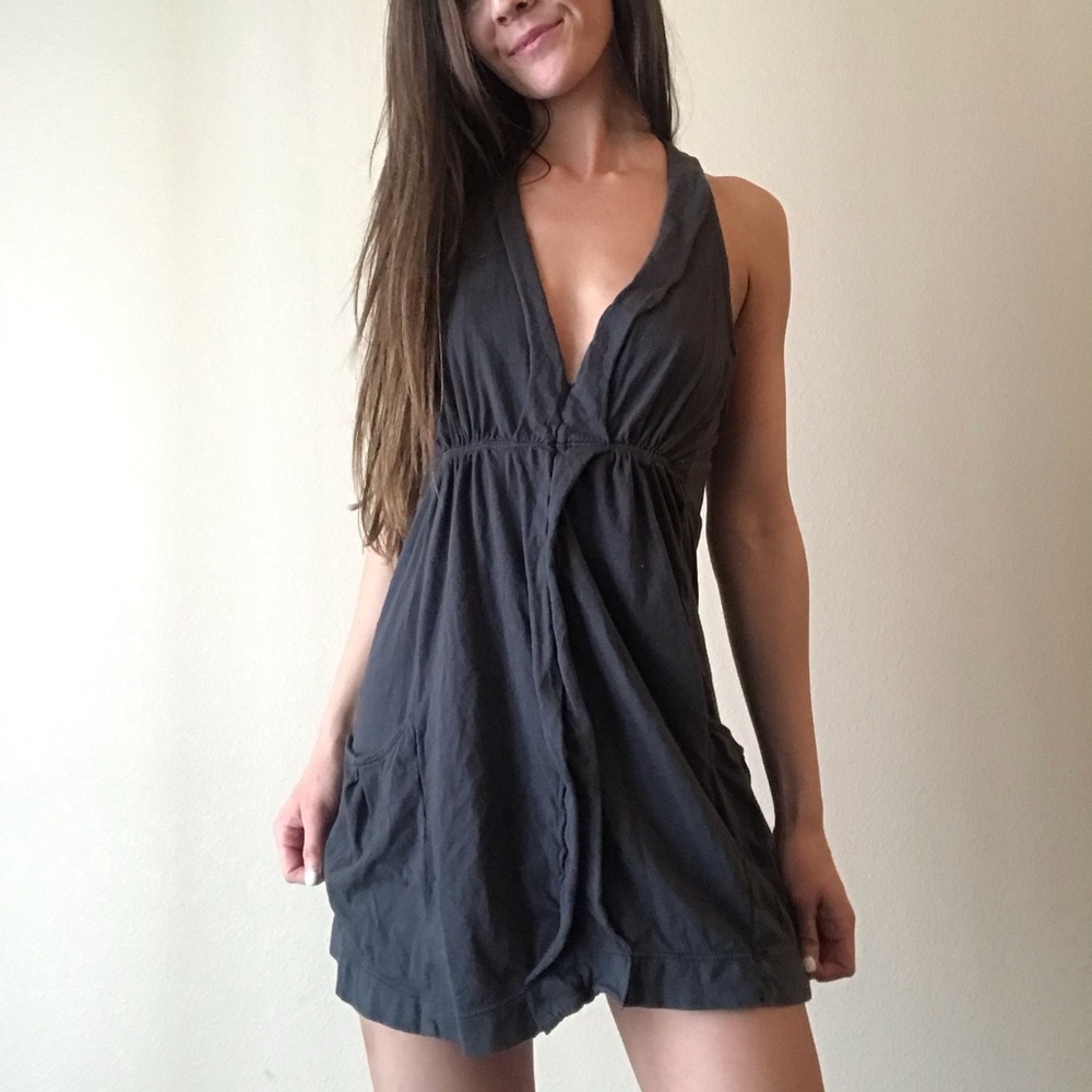 Gray dress from a boutique on Oahu